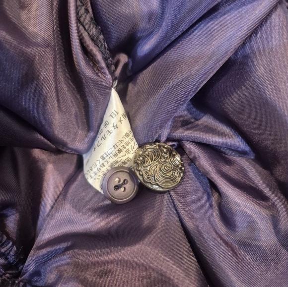 Metamorphose Mini Dress Size Small Purple Patterned In Excellent Condition - Picture 6 of 6